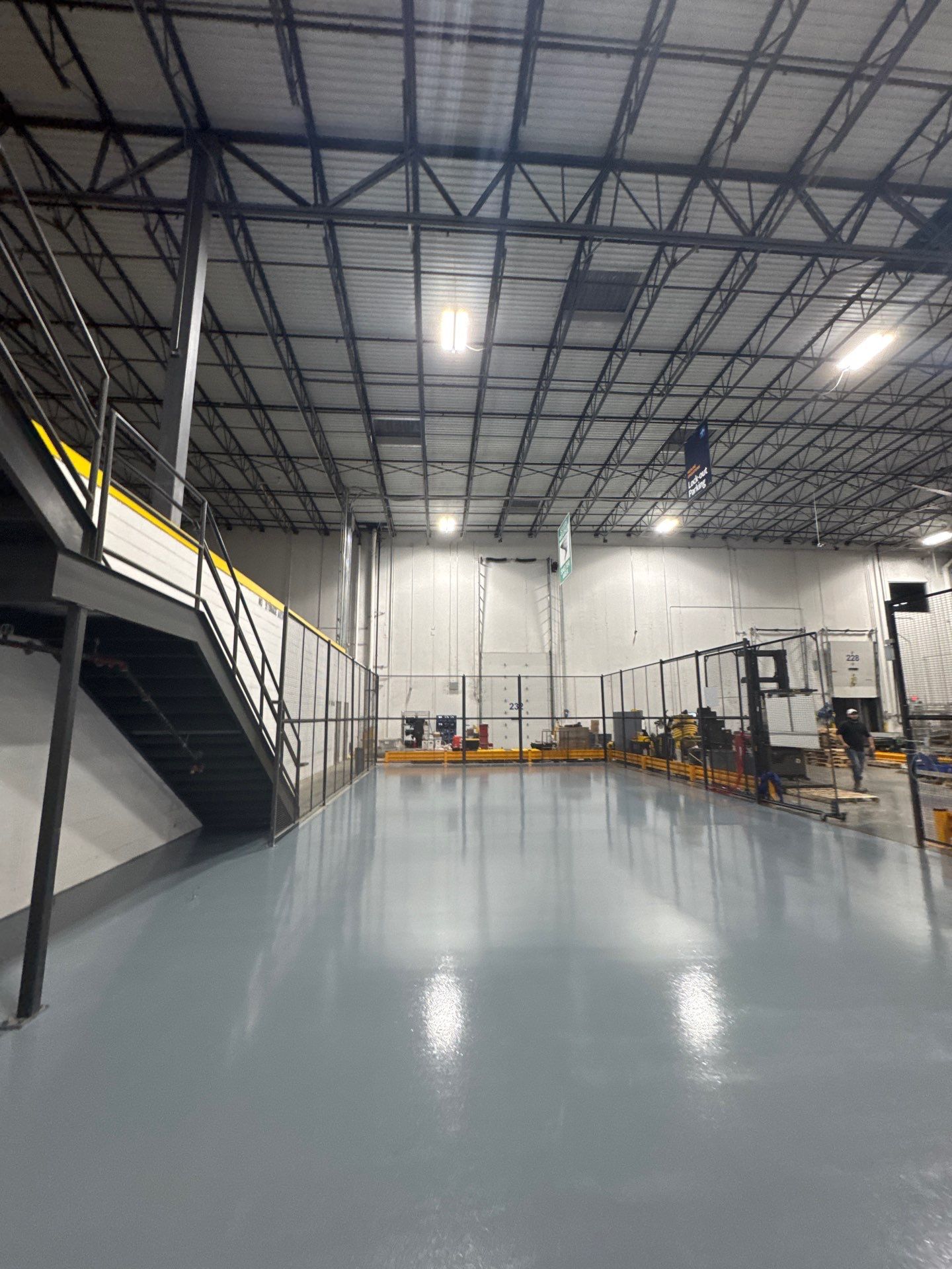 Epoxy Flooring, Distribution Warehouse, Southaven, MS