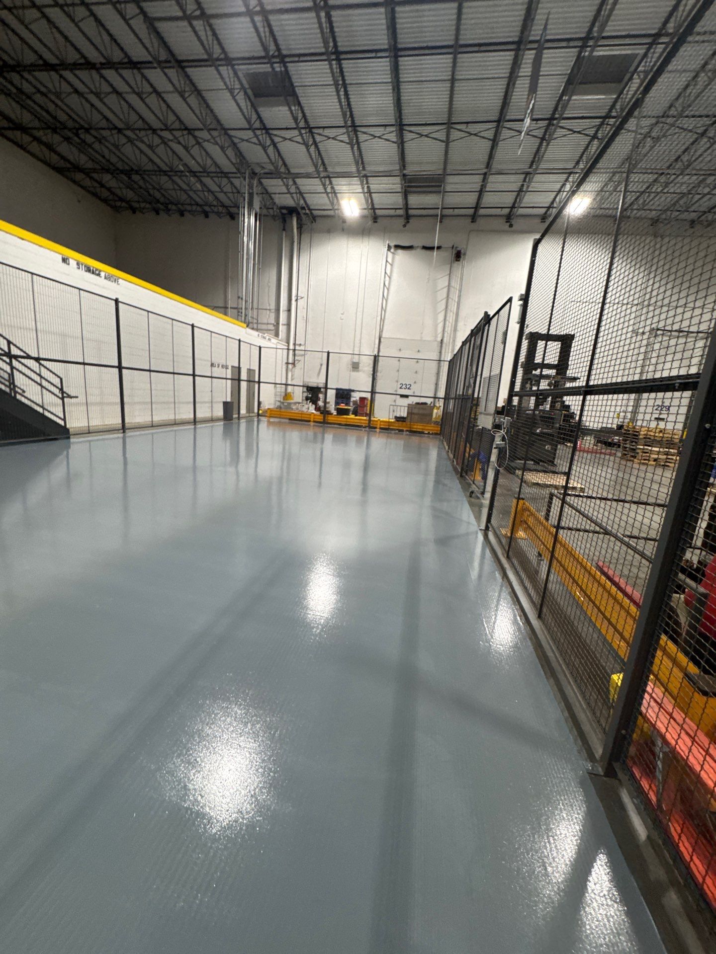 Epoxy Flooring, Distribution Warehouse, Southaven, MS