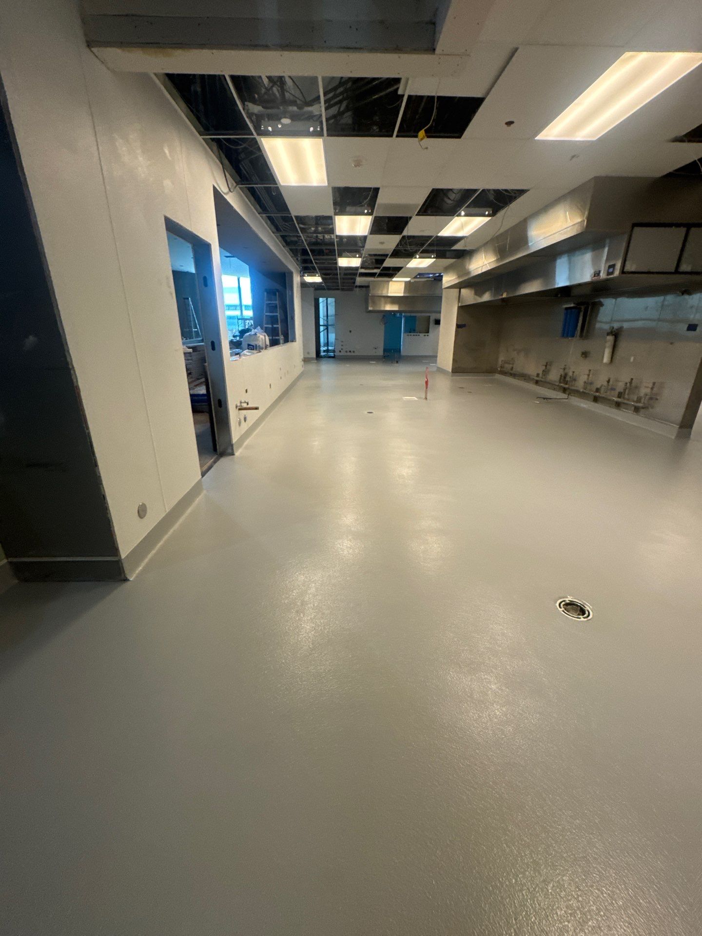 AFTER, Epoxy Flooring, Commercial Food Facility, San Jose, CA