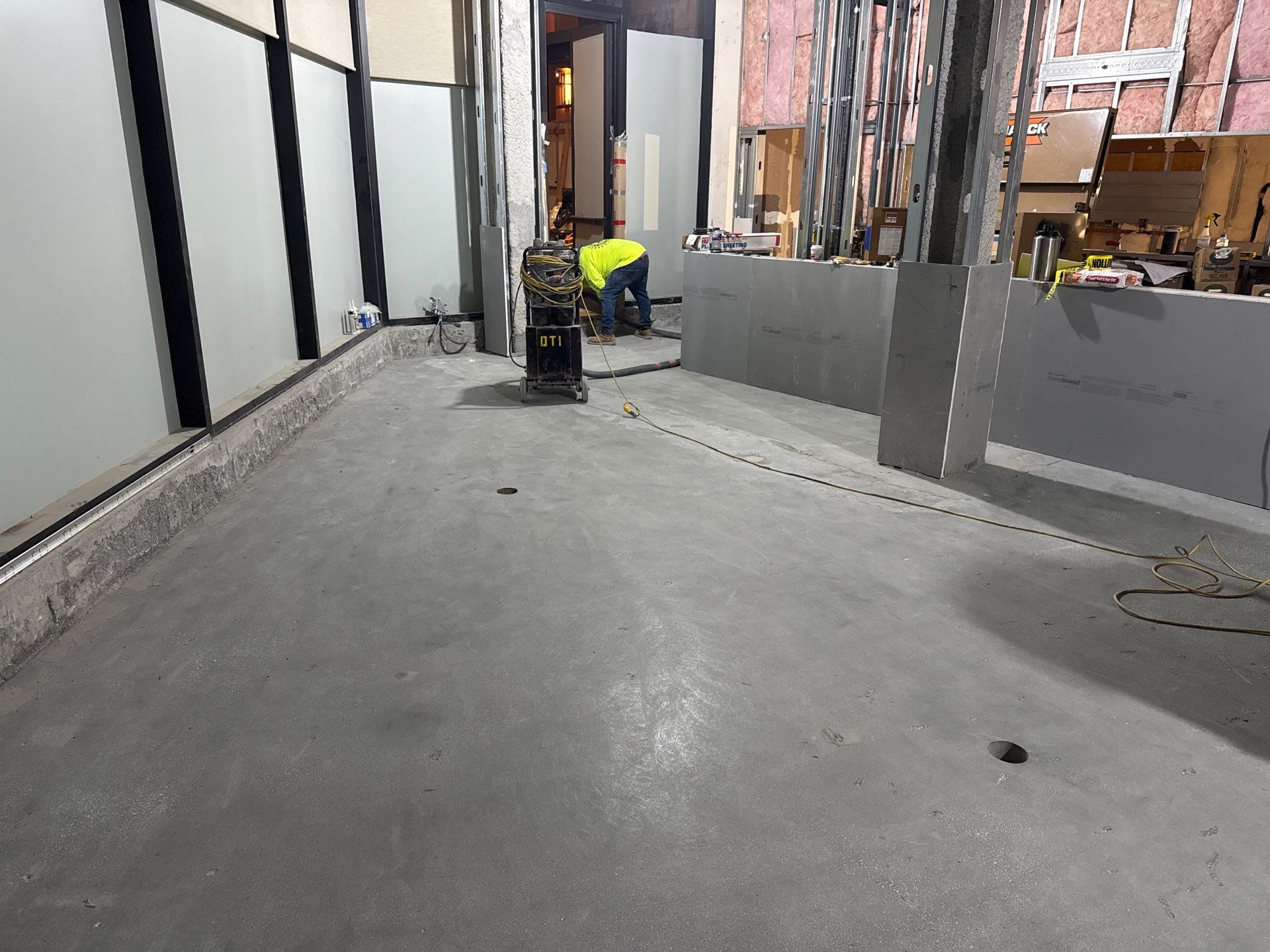 BEFORE, Epoxy Flooring, Commercial Food Facility, San Jose, CA