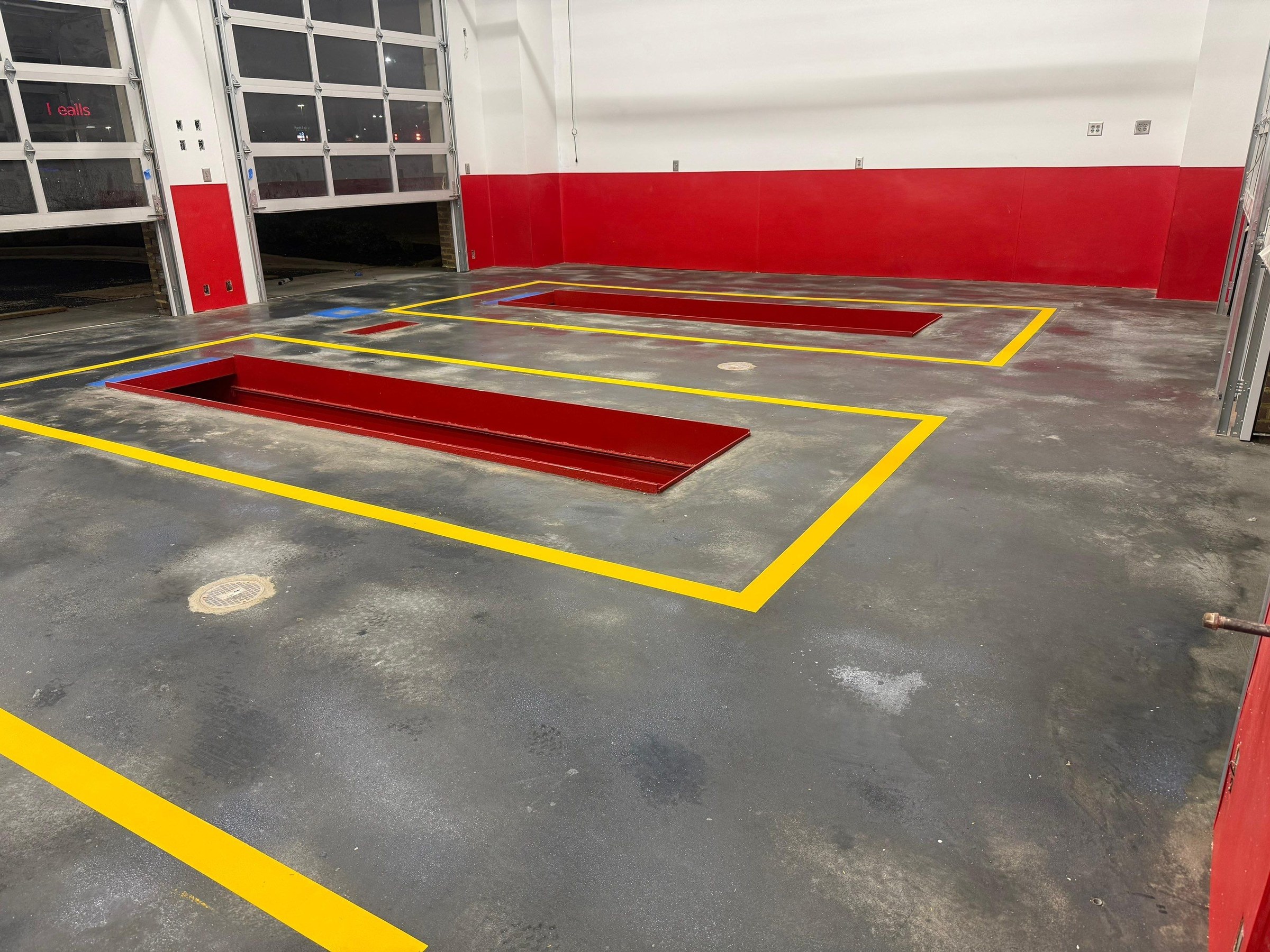 Line Striping, Auto Service Center, Griffin, GA
