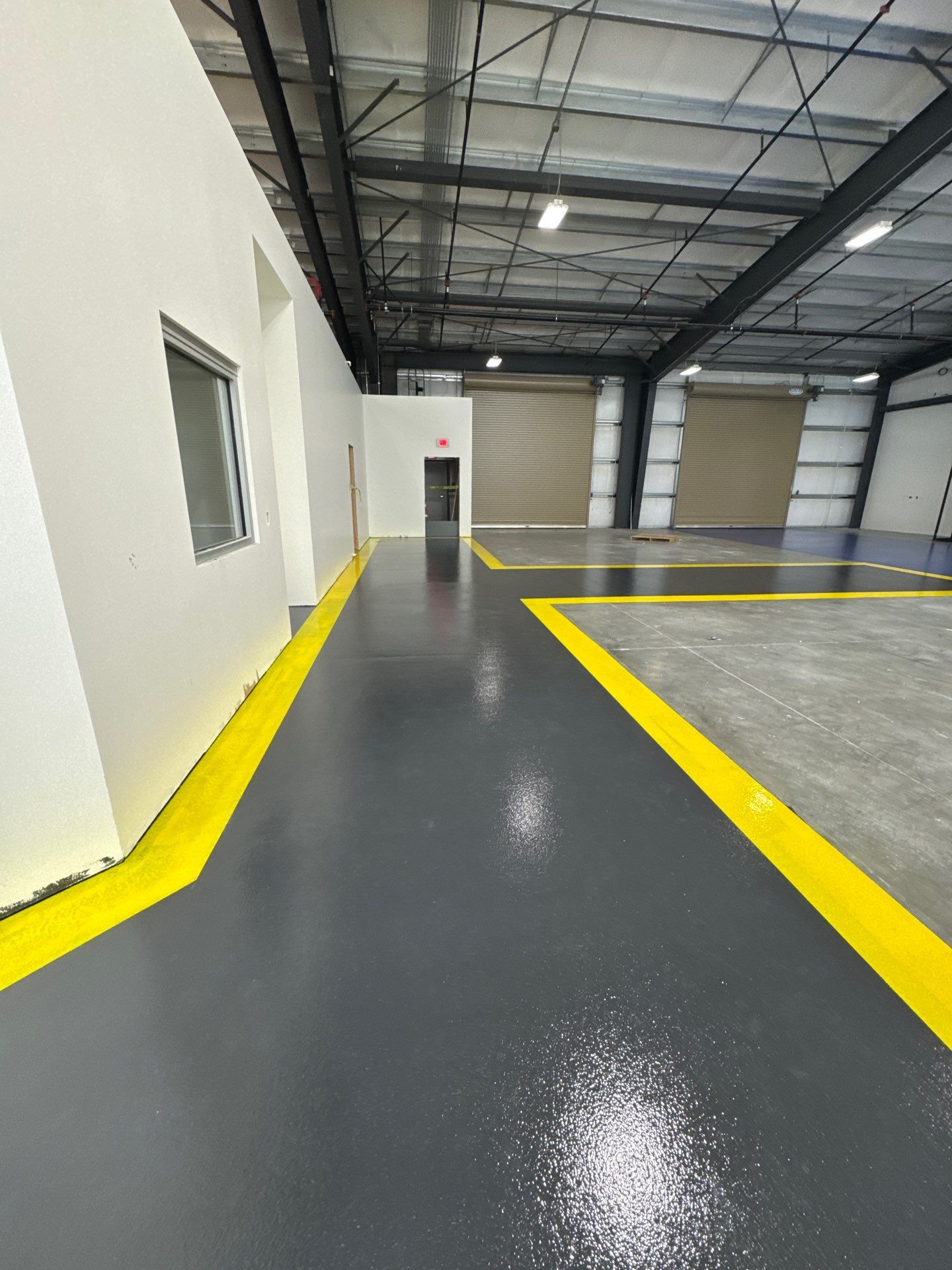 Line Striping, Industrial Facility, Tracy, CA