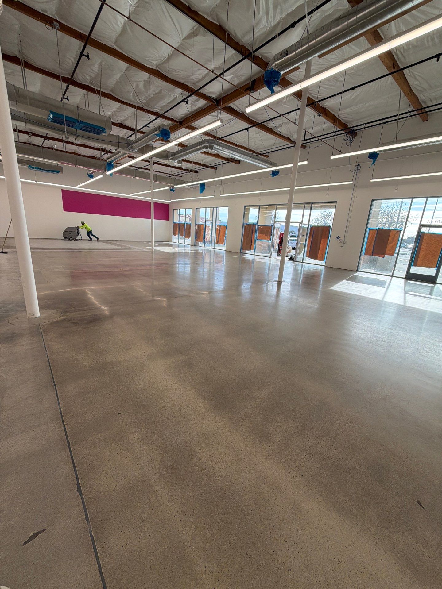 AFTER, Polished Concrete, Retail Store, Madera, CA