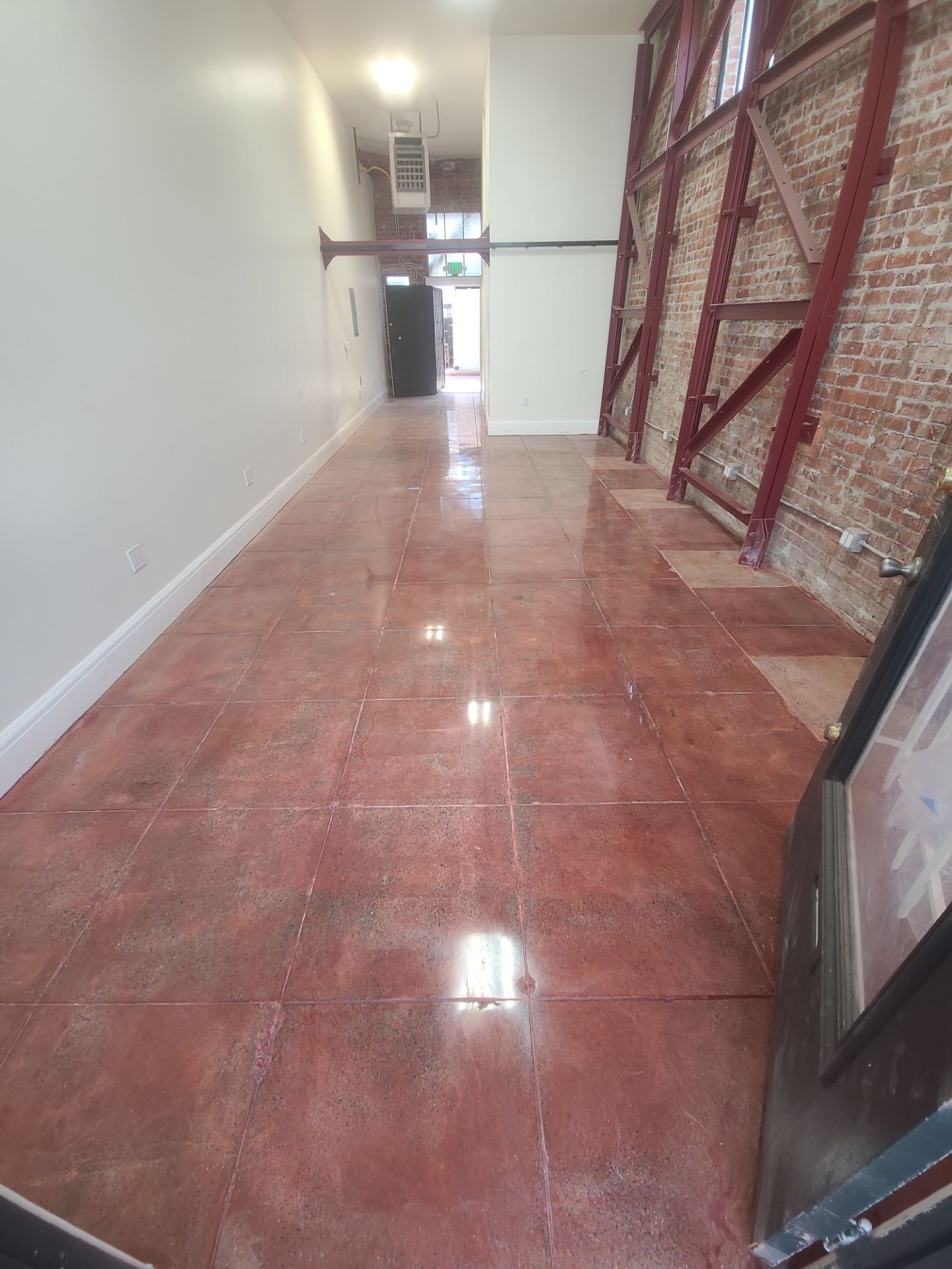 AFTER, Polished Concrete, Commercial Tenant Improvement Space, Oakland, CA