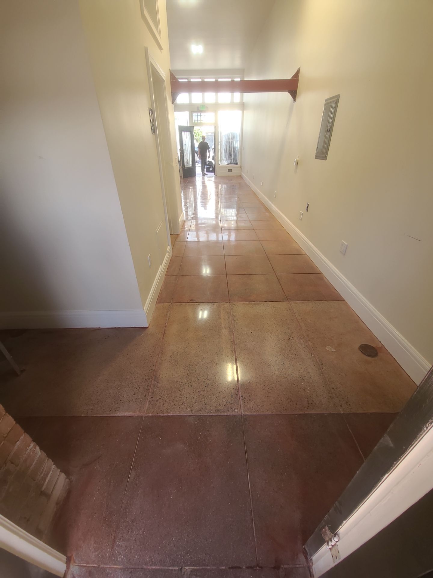 AFTER, Polished Concrete, Commercial Tenant Improvement Space, Oakland, CA