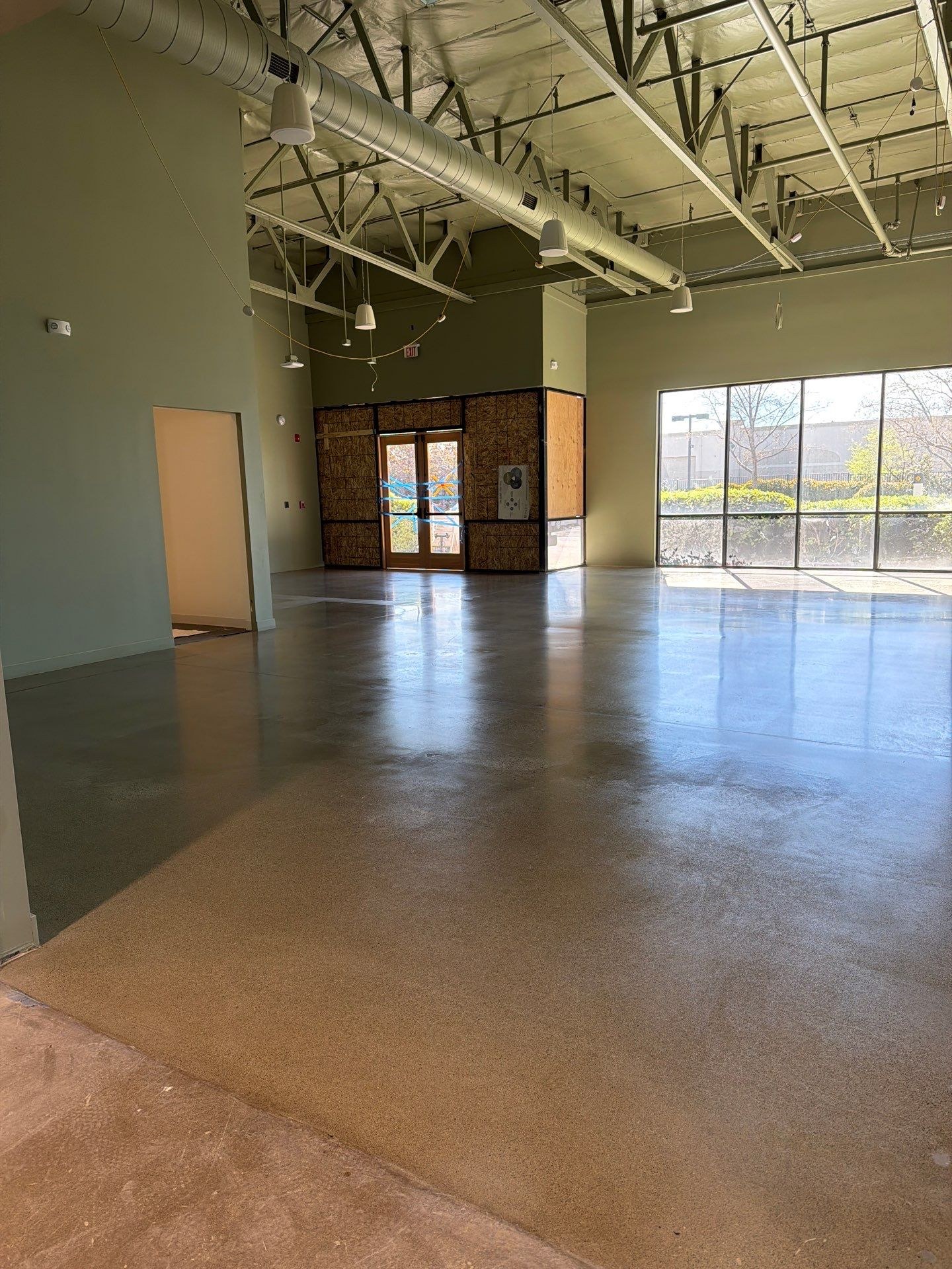 Polished Concrete, Vehicle Showroom, Rocklin, CA
